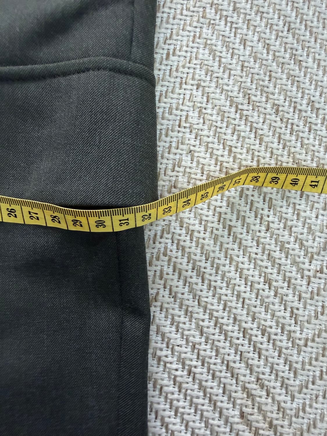 정품) 시스템옴므 한섬 가죽 디테일 카고 팬츠 78(30) 상품이미지10