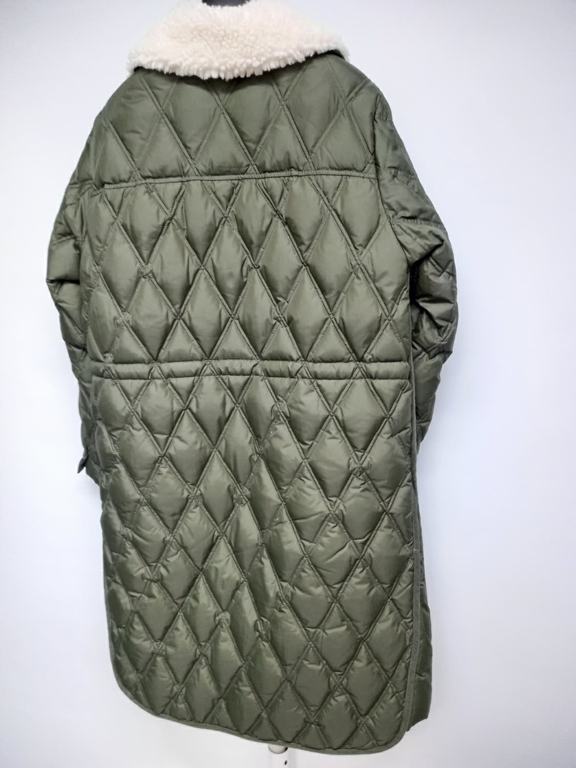 BCBG 춘추동 퀄팅 롱 패딩 55 66 상품이미지5