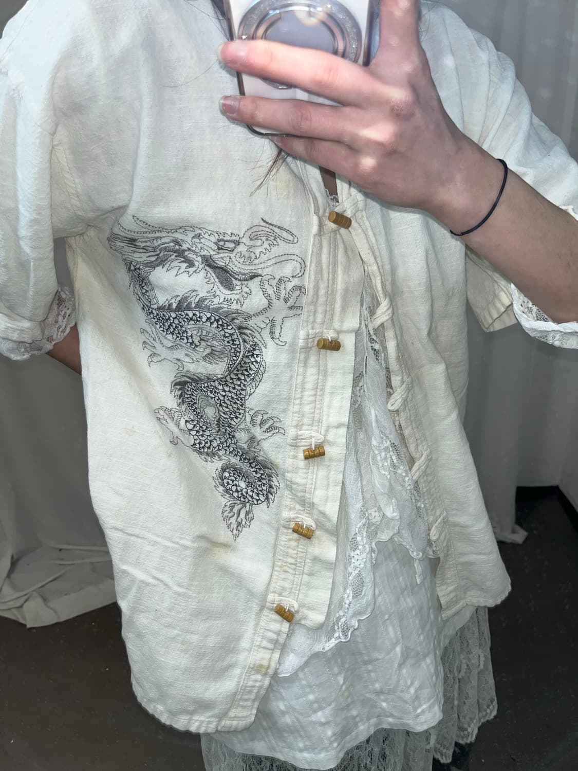 재패니즈 걸 너드 레이어드 셋업 상품이미지6