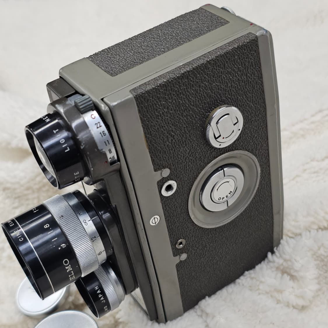 정상작동 엘모 빈티지 8mm 무비카메라 ELMO 필름카메라 필카 캠코더 상품이미지4