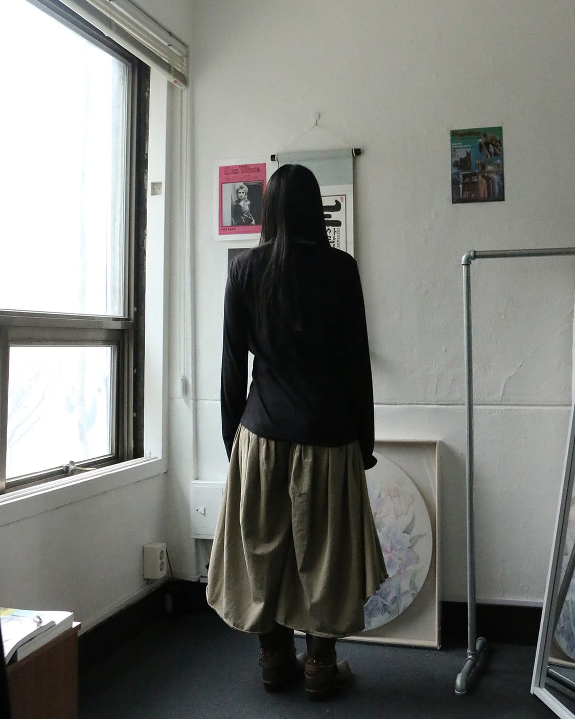 캐피탈 개더 스커트 모라팬츠  상품이미지4