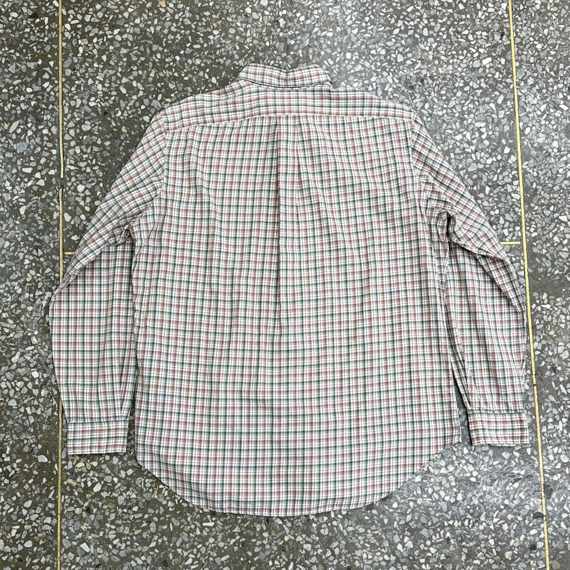 폴로 랄프로렌 클래식 핏 체크 셔츠 L 상품이미지3