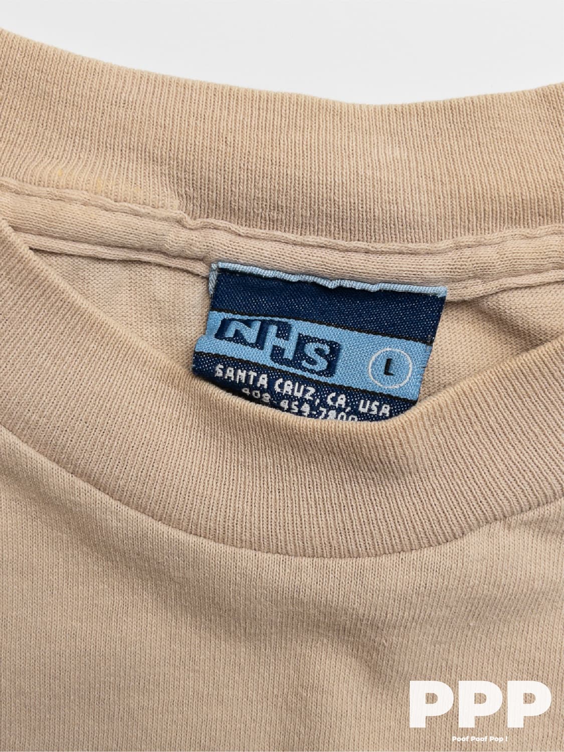 90's 미제 빈티지 산타크루즈 싱글 스티치 티셔츠 상품이미지3