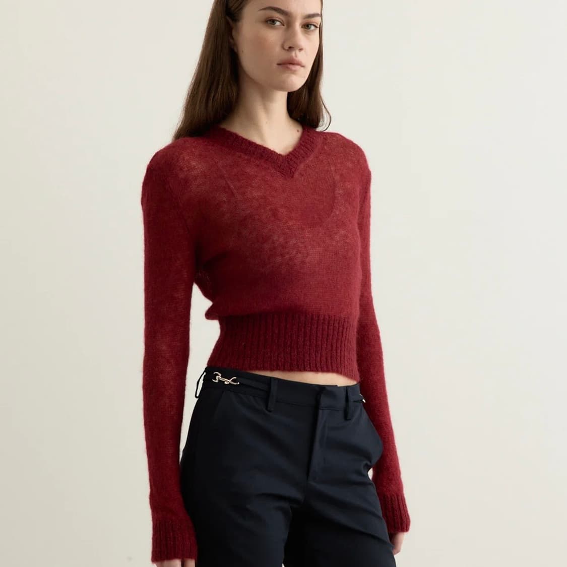 [S]기마구아스 MUM 니트/버건디 상품이미지1