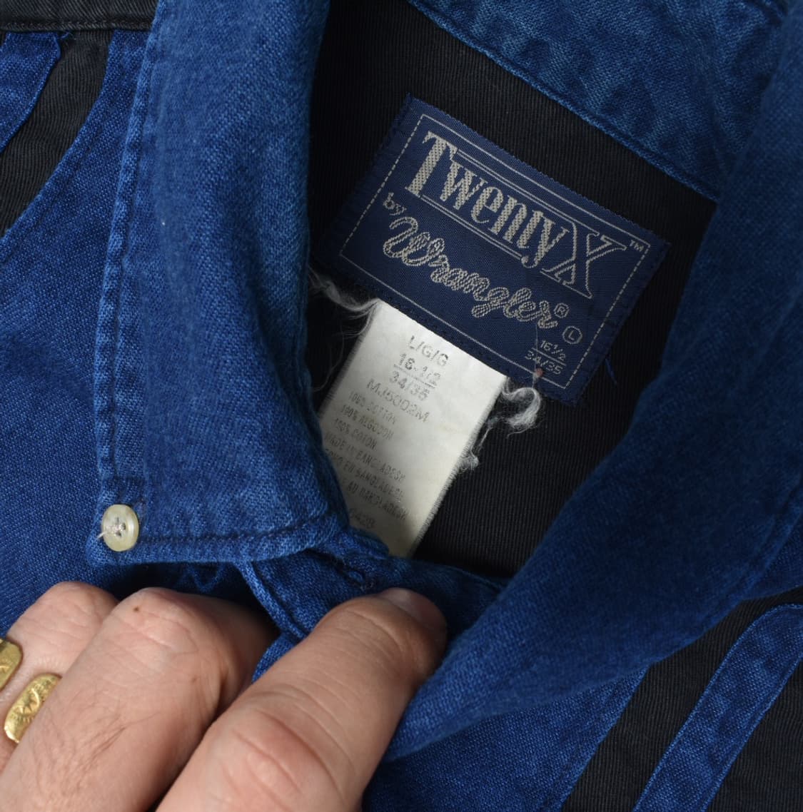 Wrangler 20x 웨스턴 셔츠 남방 L 상품이미지5