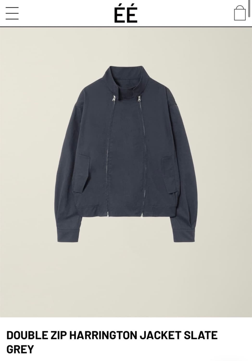 (구매) 누마레 ee 더블집해링턴 double zip harrington 상품이미지1