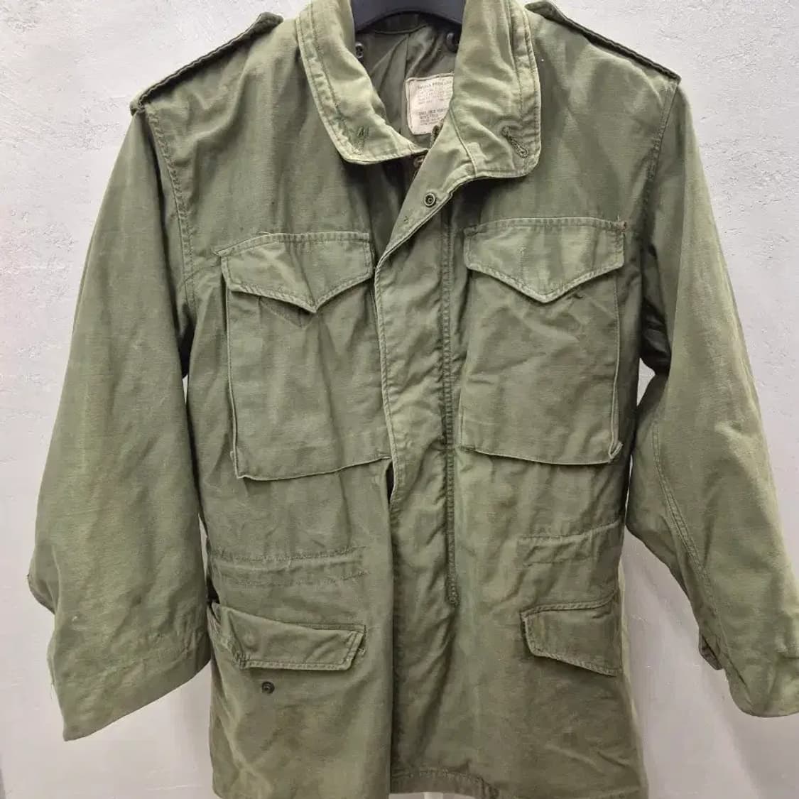 밀리터리 M-65 필드 자켓 스몰 레귤러 상품이미지2