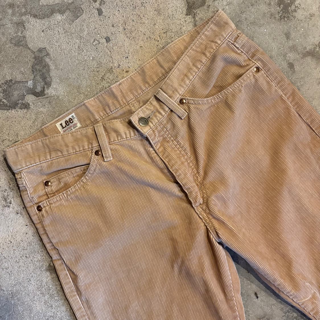 일본 리 코듀로이 부츠컷 상품이미지6