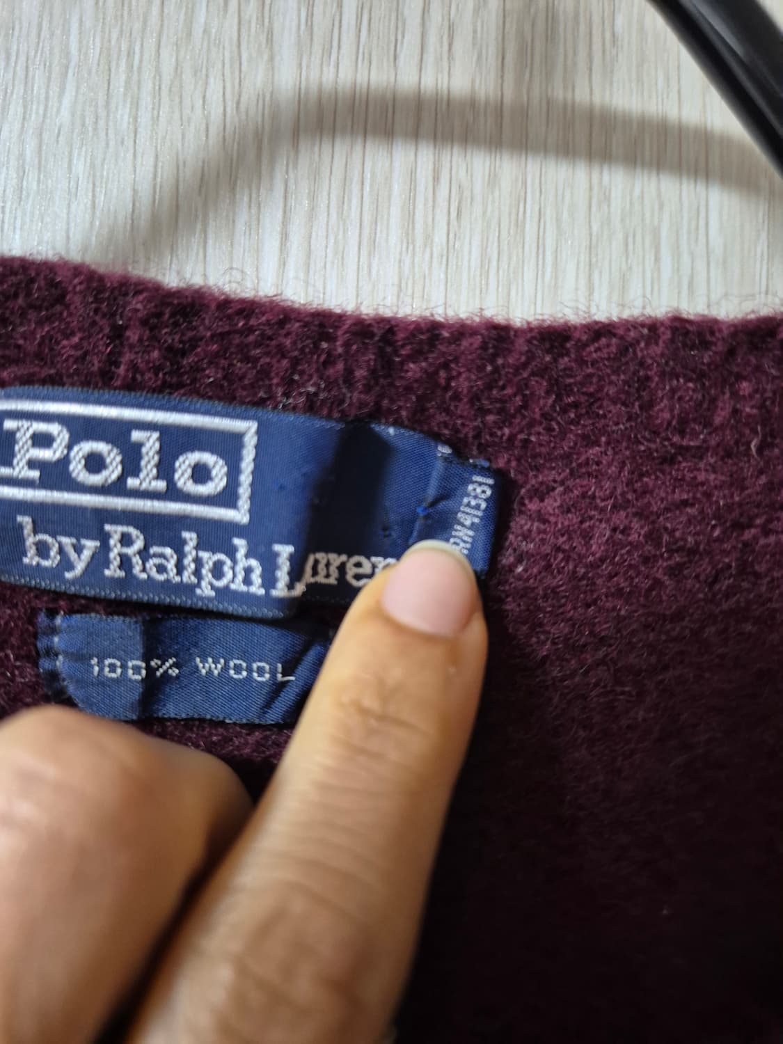 (정품) 폴로 랄프로렌 90s 92RL 오리지널 베어니트 상품이미지6