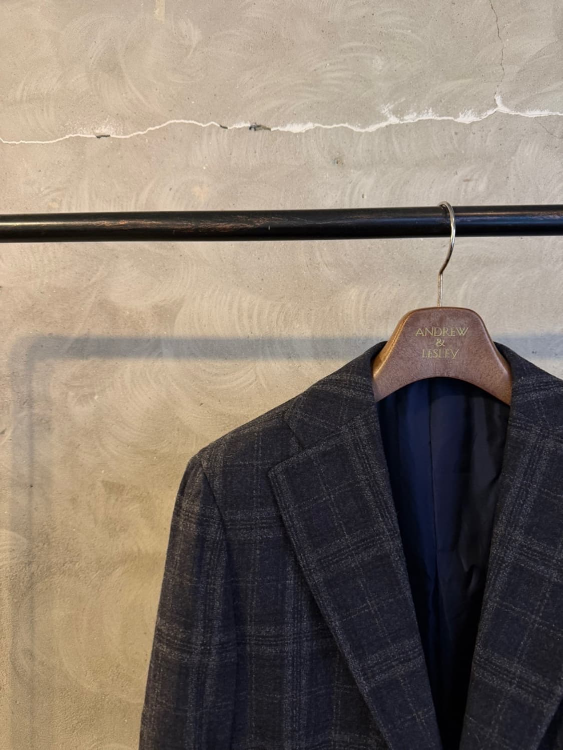 란스미어 플란넬 자켓 슬림100 상품이미지3