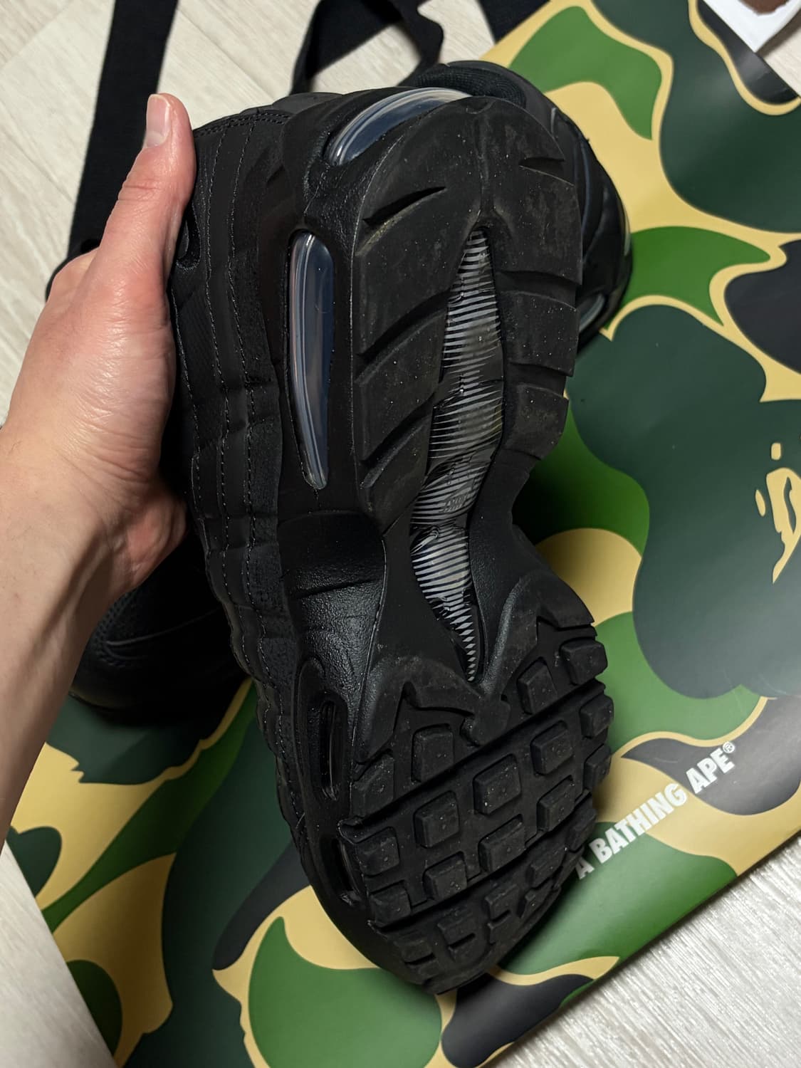 나이키 에어맥스 95 블랙 앤트러사이트 (280) 상품이미지2