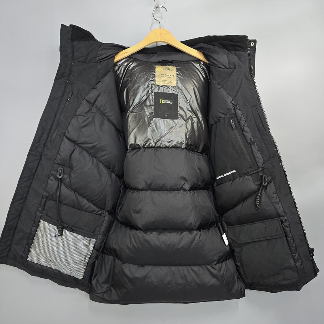 내셔널지오그래픽 유틸리티 구스다운 롱패딩 XL 상품이미지7
