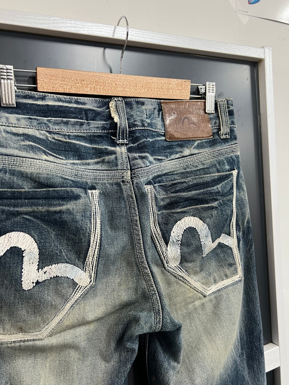 Evisu 에비수 진 워싱 데님 팬츠 상품이미지2