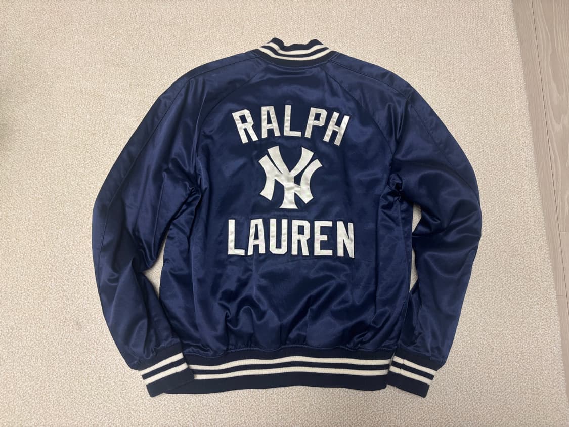 폴로 X 양키스 새틴 바시티 자켓 상품이미지2