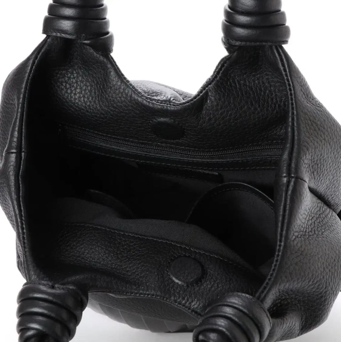 바클리 클럽 소가죽 토트백 재파니즈 브랜드 꼼데 이세이미야케 스타일 상품이미지4