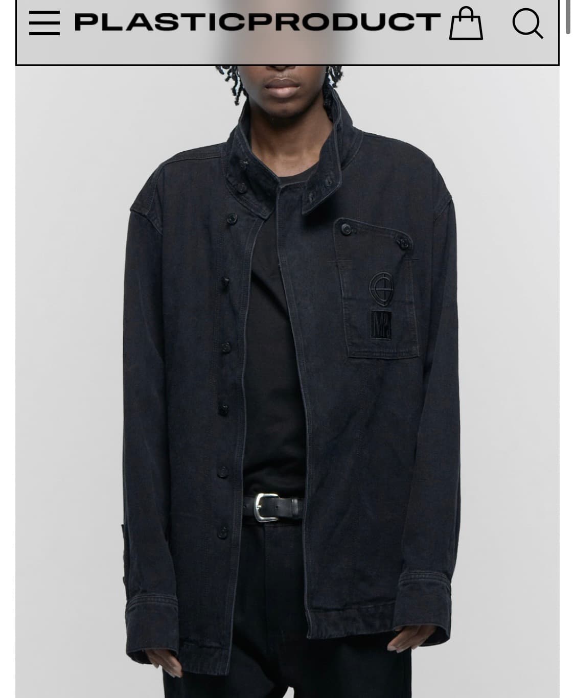 플라스틱프로덕트 MPa TRAPEZOID JACKET 새상품 상품이미지1