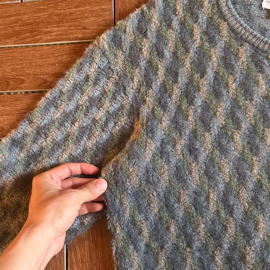 Missoni uomo mohair wool knit sweater 상품이미지3