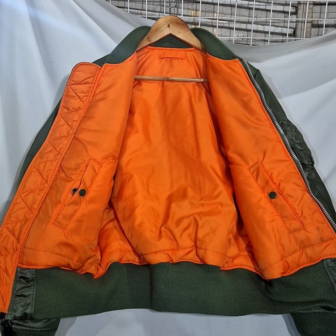 알파인더스트리 리버시블 봄버 자켓  상품이미지4