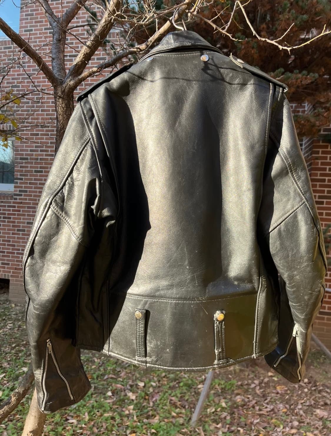 70s 빈티지 할리데이비슨 amf 레더 자켓 상품이미지4