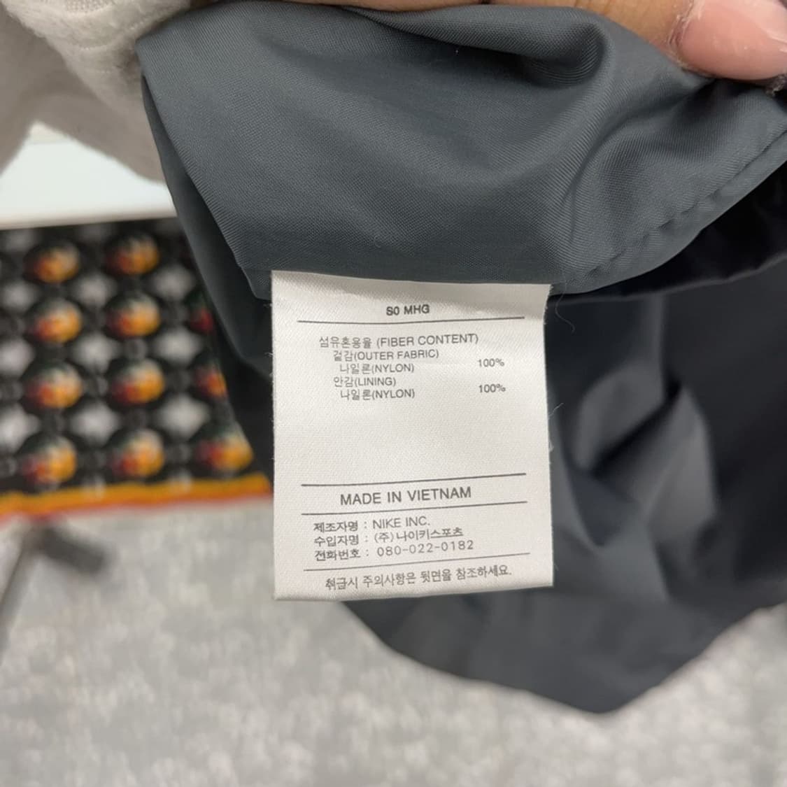 나이키 올드스쿨 레트로 아노락 바람막이 후드 조끼 105 C07961 상품이미지6