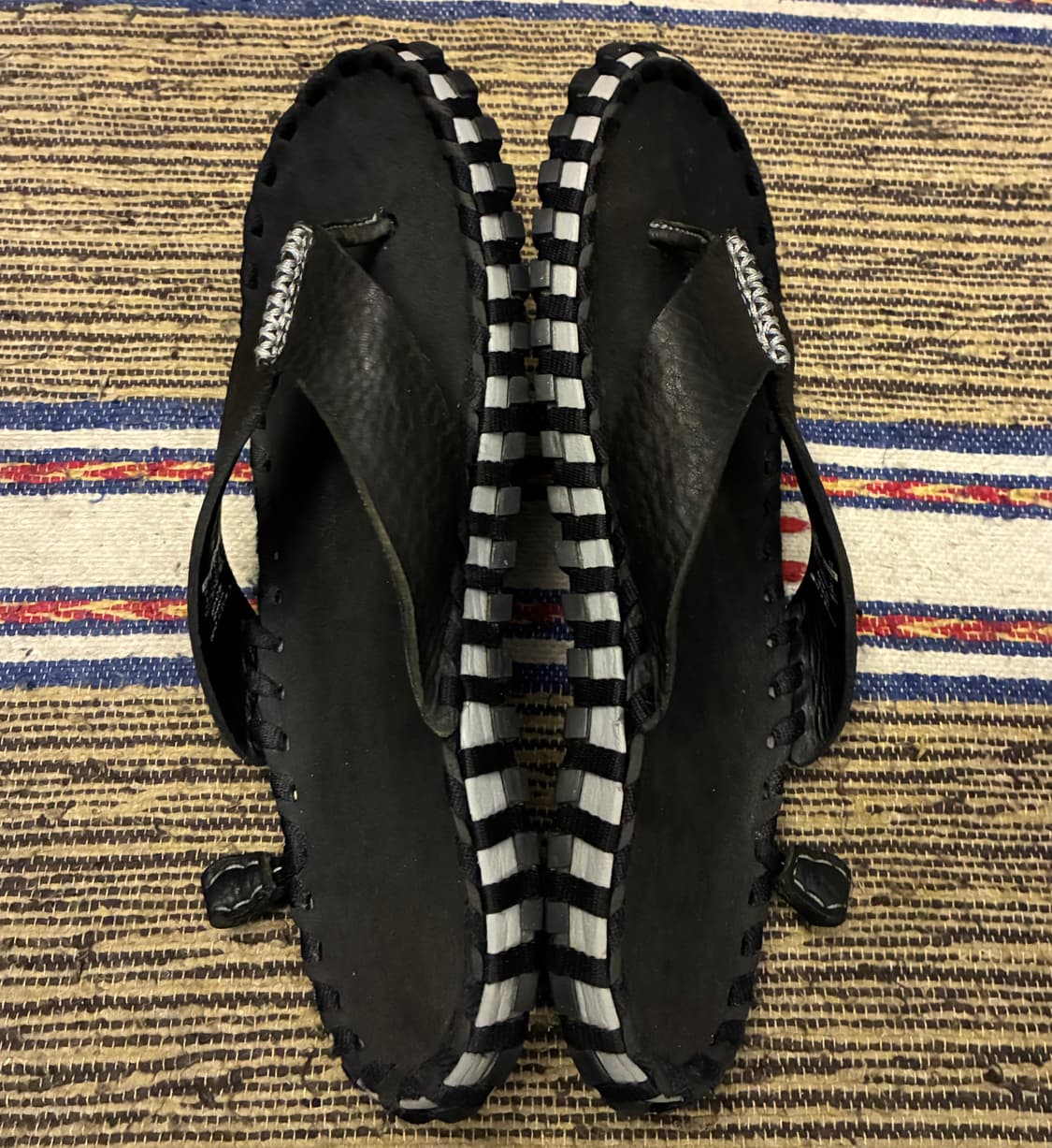 (260~270)나이키 ACG 사이더윈더2 우븐 쪼리 슬리퍼 블랙 상품이미지4