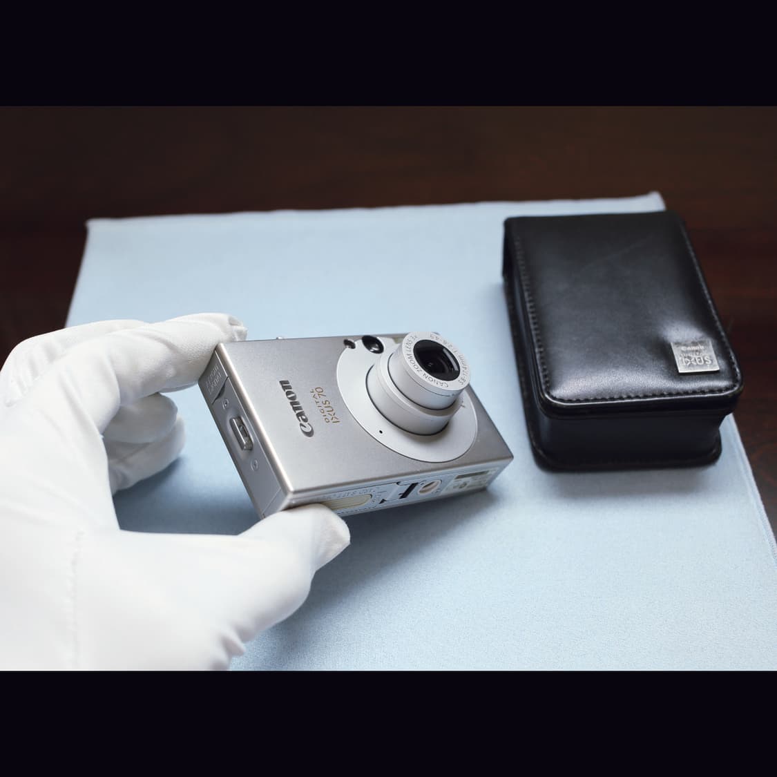 레어<민트급><한글>캐논 익서스 ixus70 실버 빈티지 디카 상품이미지4