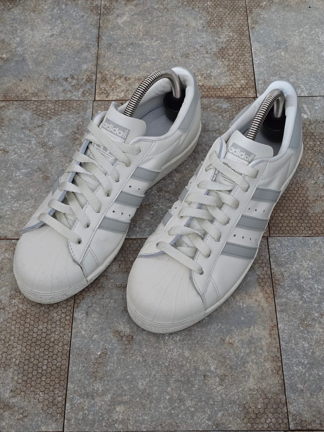 (270)아디다스 슈퍼스타 82 화이트 그레이 상품이미지1