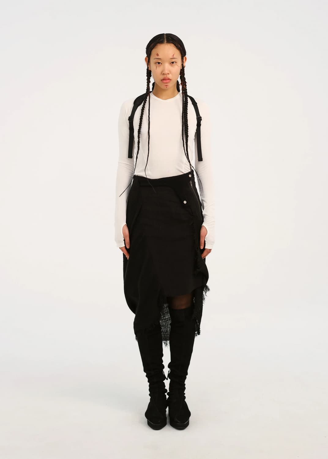 (1) 혜인서 프린지 스커트 hyein seo Fringed Skirt 상품이미지3