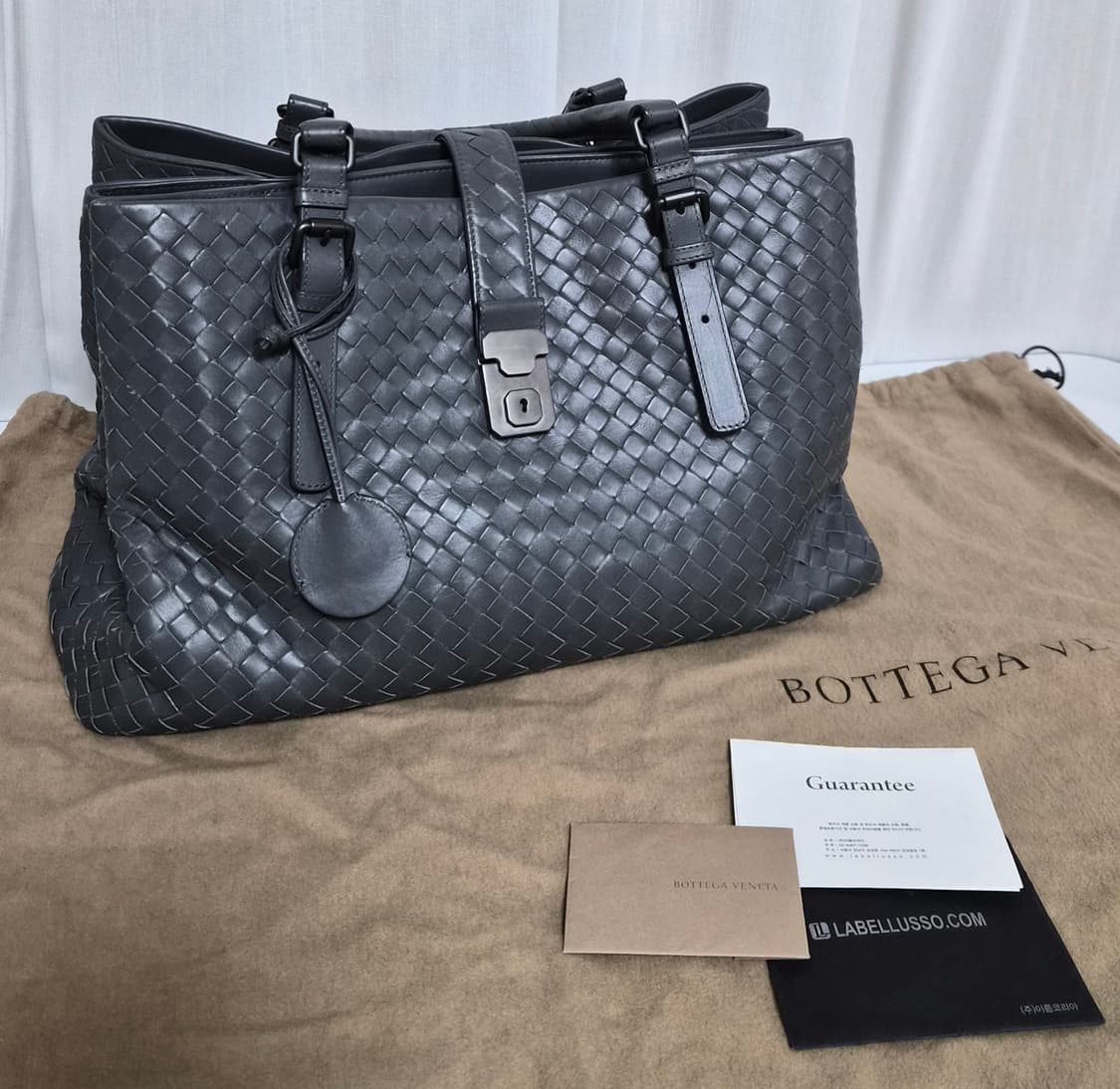 ✨️정품B02749757R🤎보테가베네타 로마백 라지 상품이미지1