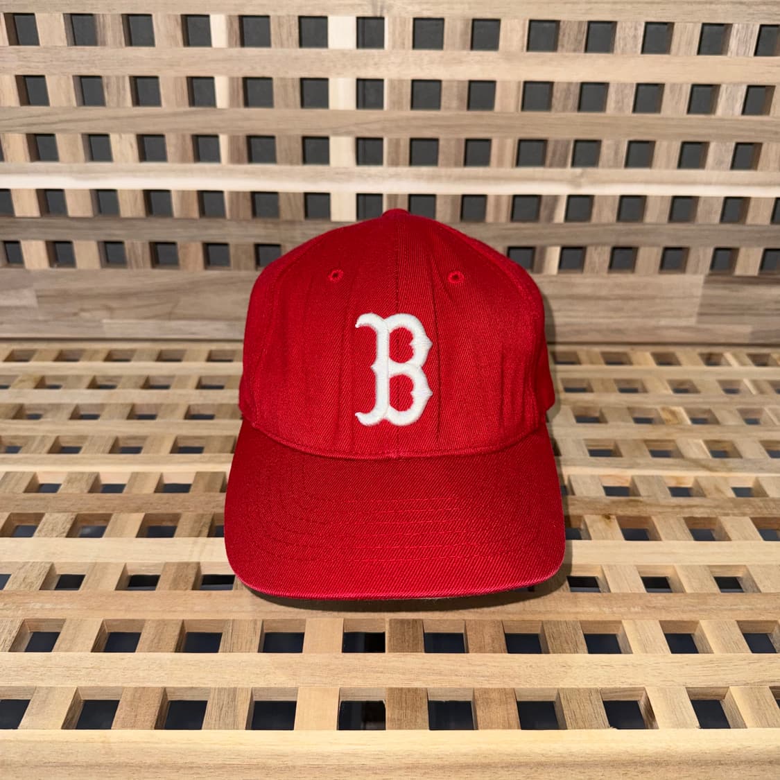 mlb 보스턴 레드삭스 레드 캡 상품이미지1
