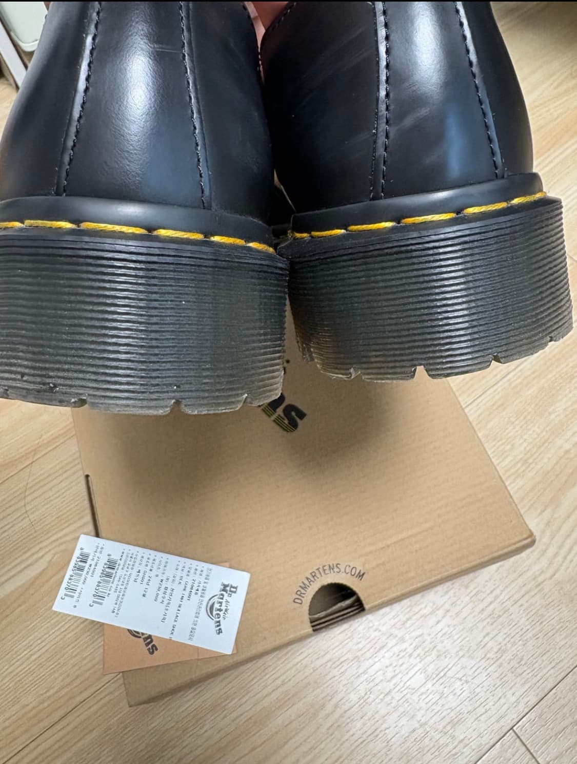 닥터마틴 1461 BEX BLACK 스무스 팝니다 상품이미지4