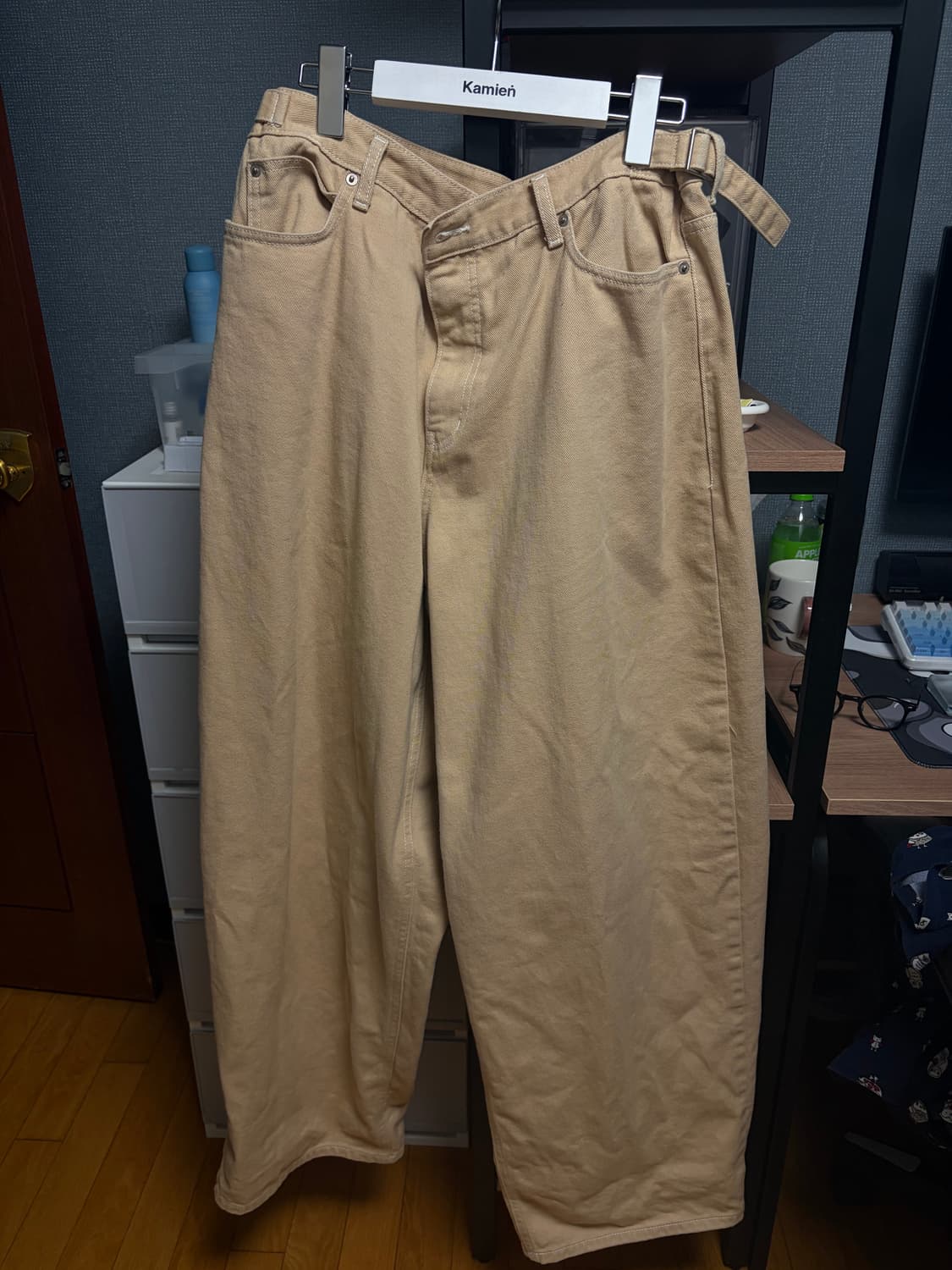 Mjd 빅포켓 배기 팬츠 베이지 L 초판  상품이미지2