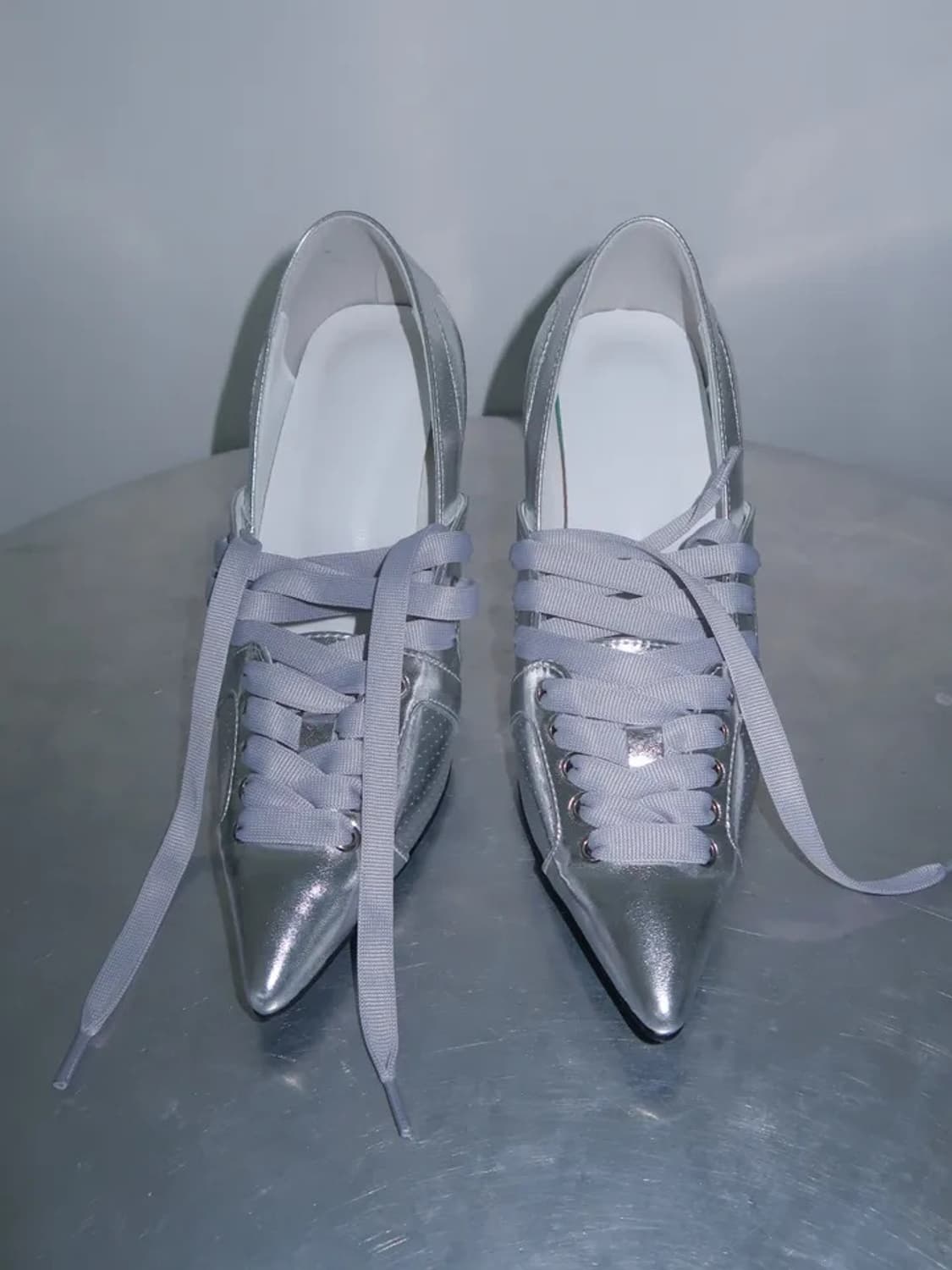 레이스업 스틸레토 힐 상품이미지1