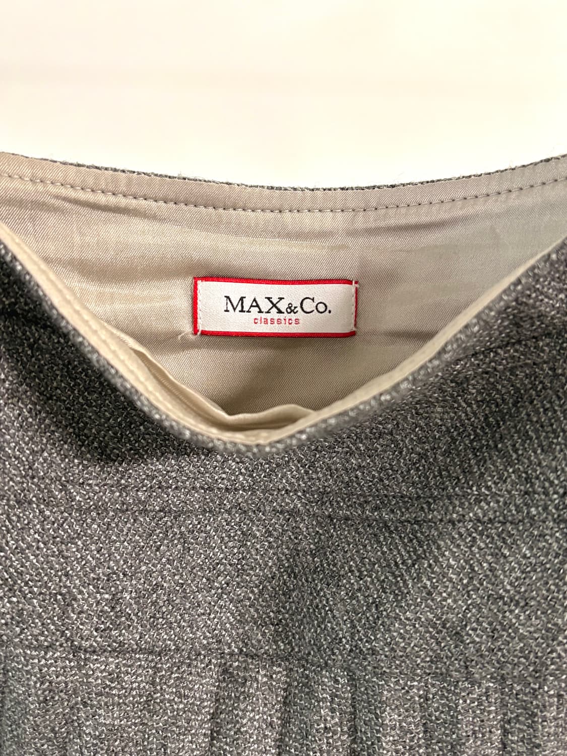 막스앤코 미디 플리츠 스커트 상품이미지4