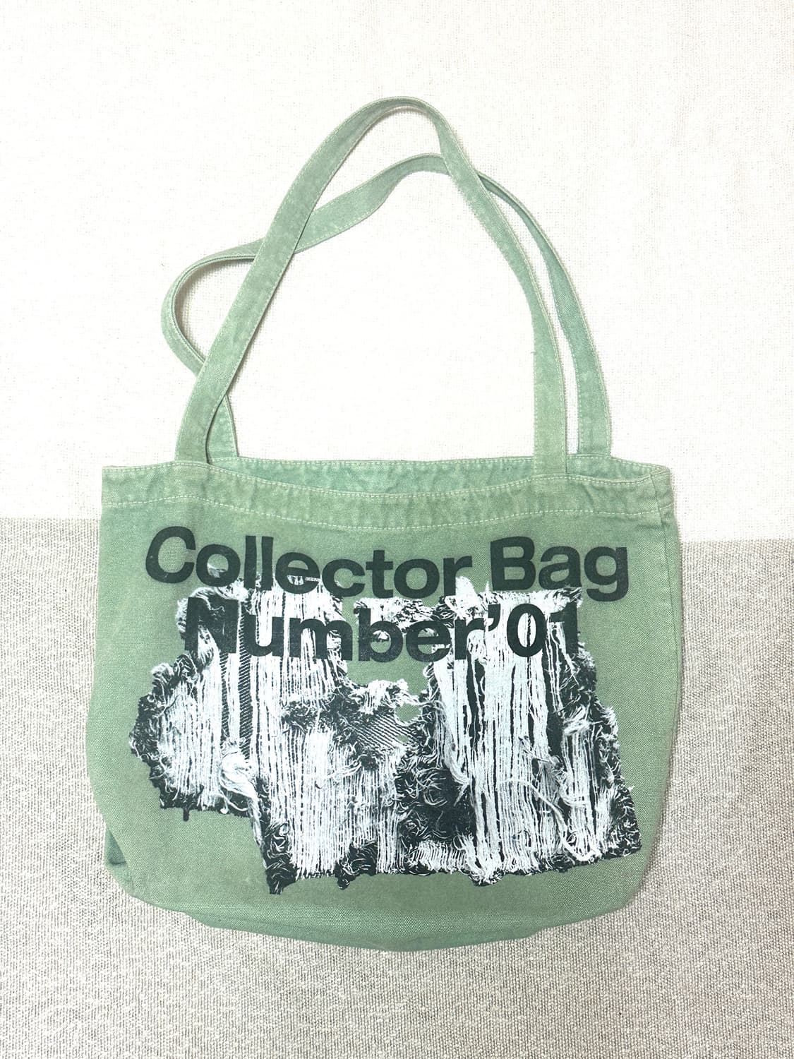 [POT] 피오티 에코백 Denim Collector Bag Mint 상품이미지2