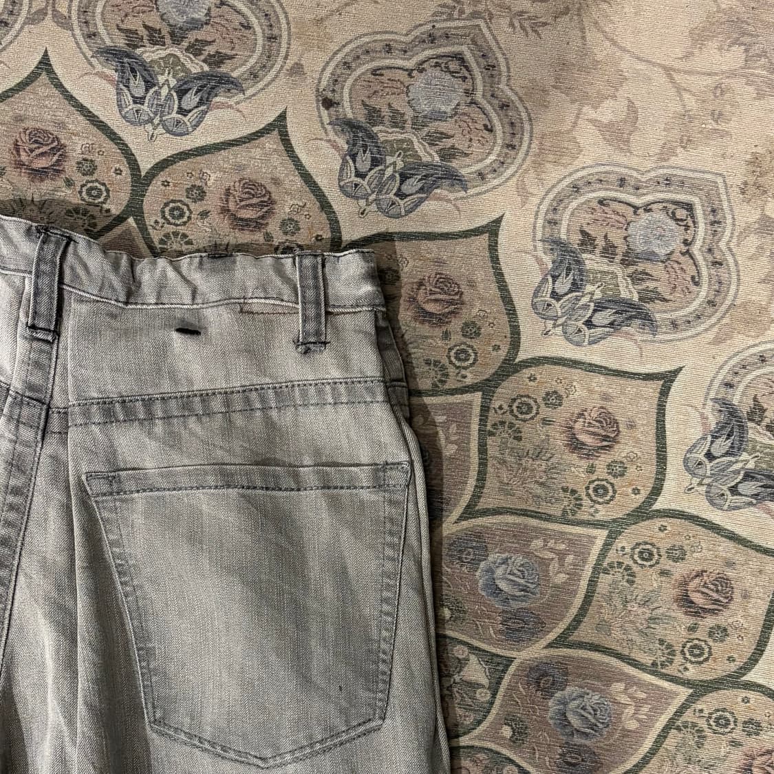 Vtg 그레이 와이드 힙합팬츠 상품이미지5