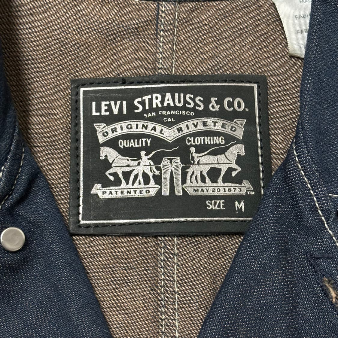 Levi’s Denim Chore Jacket 리바이스 데님 커버올 상품이미지7