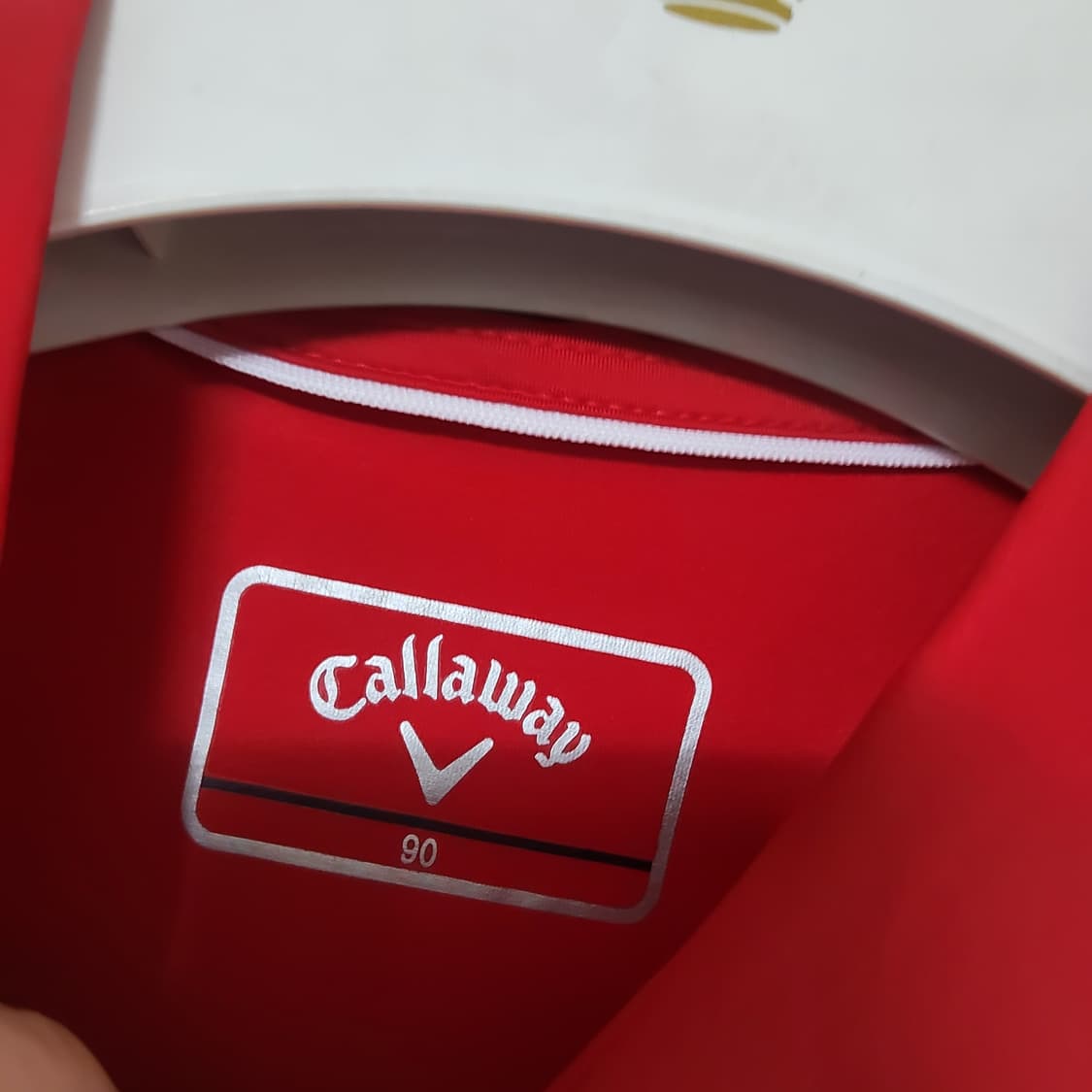 거의 새옷 캘러웨이 정품 골프 여자 민소매 90 55 승리의 레드 상품이미지3