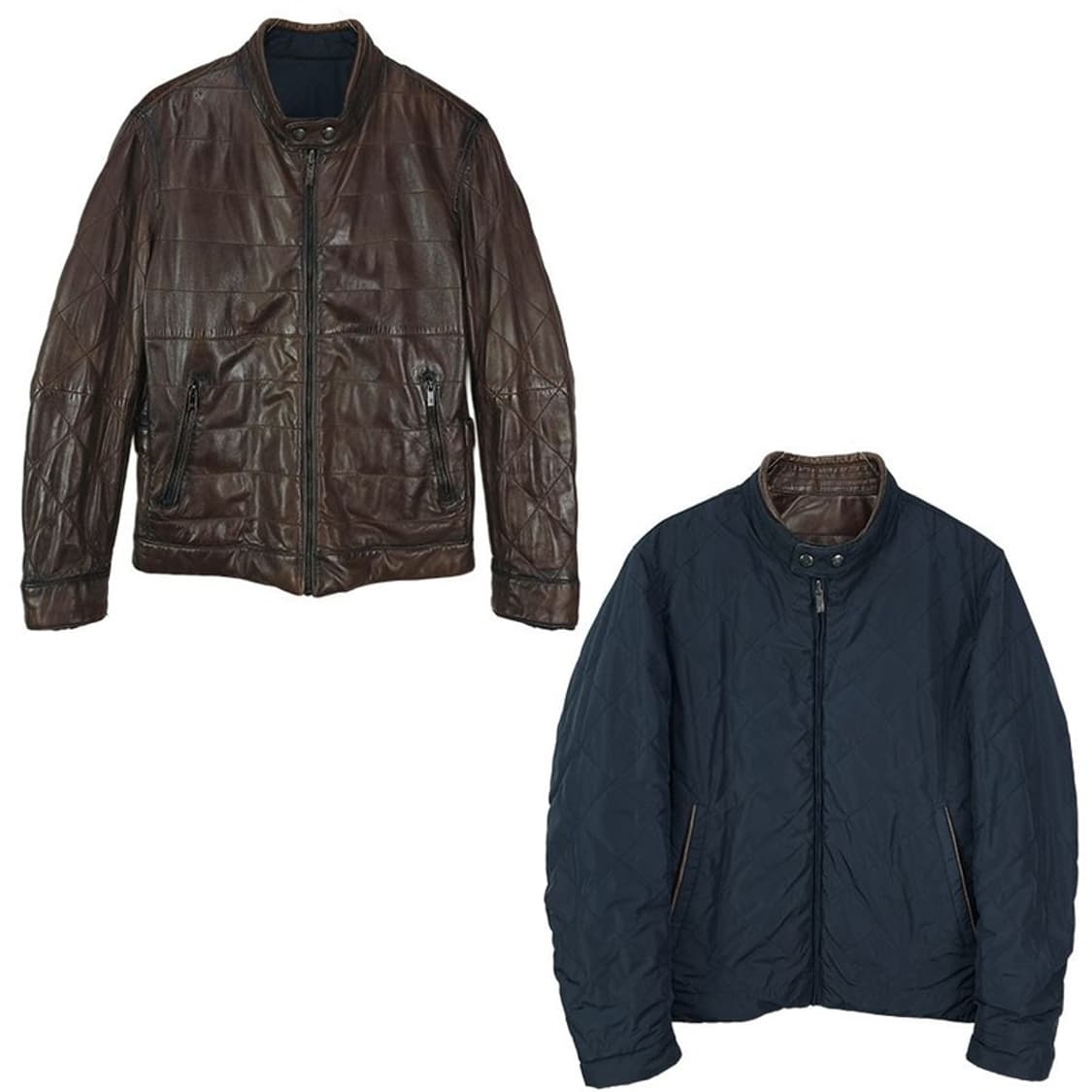 [마시모두띠] 리버시블 양면 램스킨 양가죽 자켓 M19103 상품이미지2