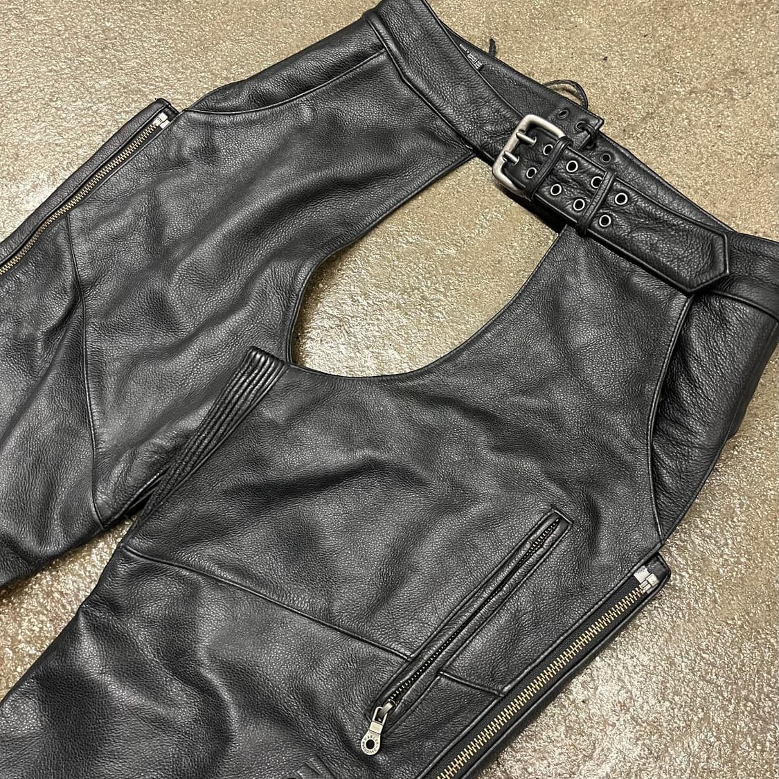 할리데이비슨 가죽 챕스 (34-38“) 상품이미지2