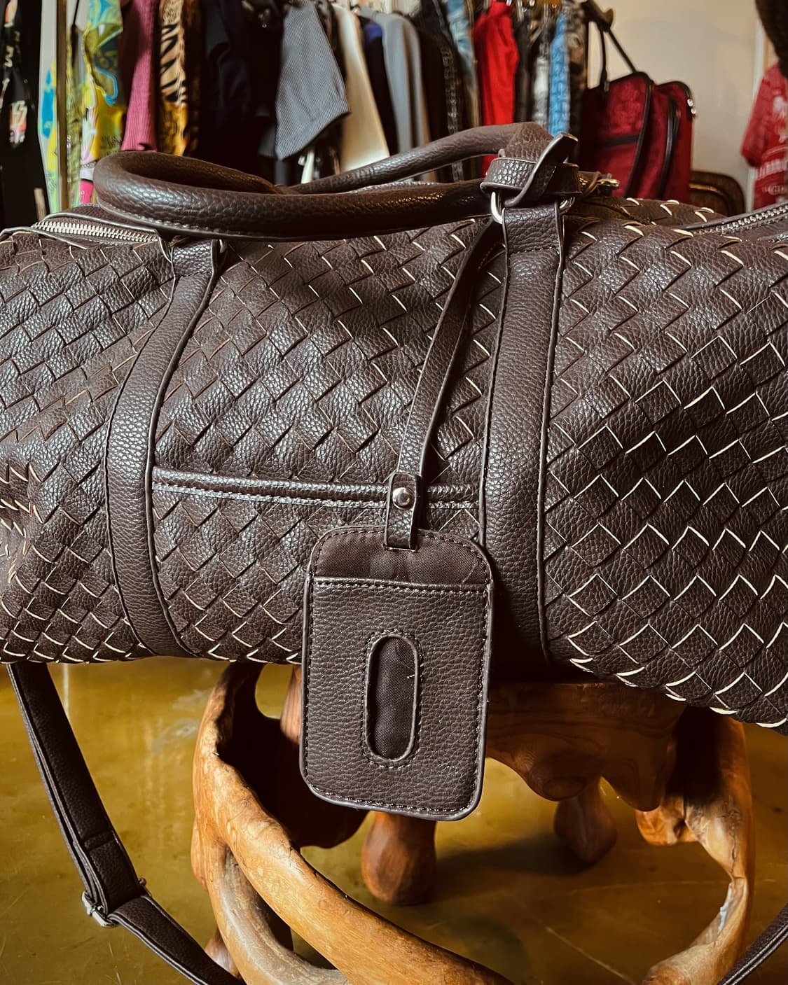REGiSTA Tokyo Intrecciato Leather Bag 상품이미지4