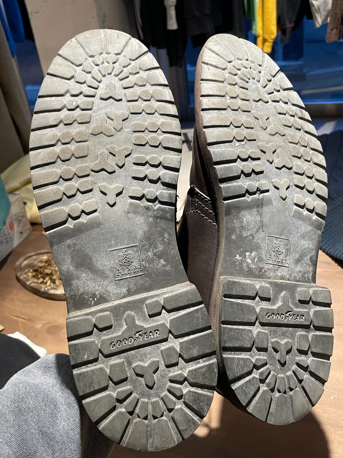 Alden 알든 다크브라운 처카부츠 판매합니다 rrl 상품이미지8