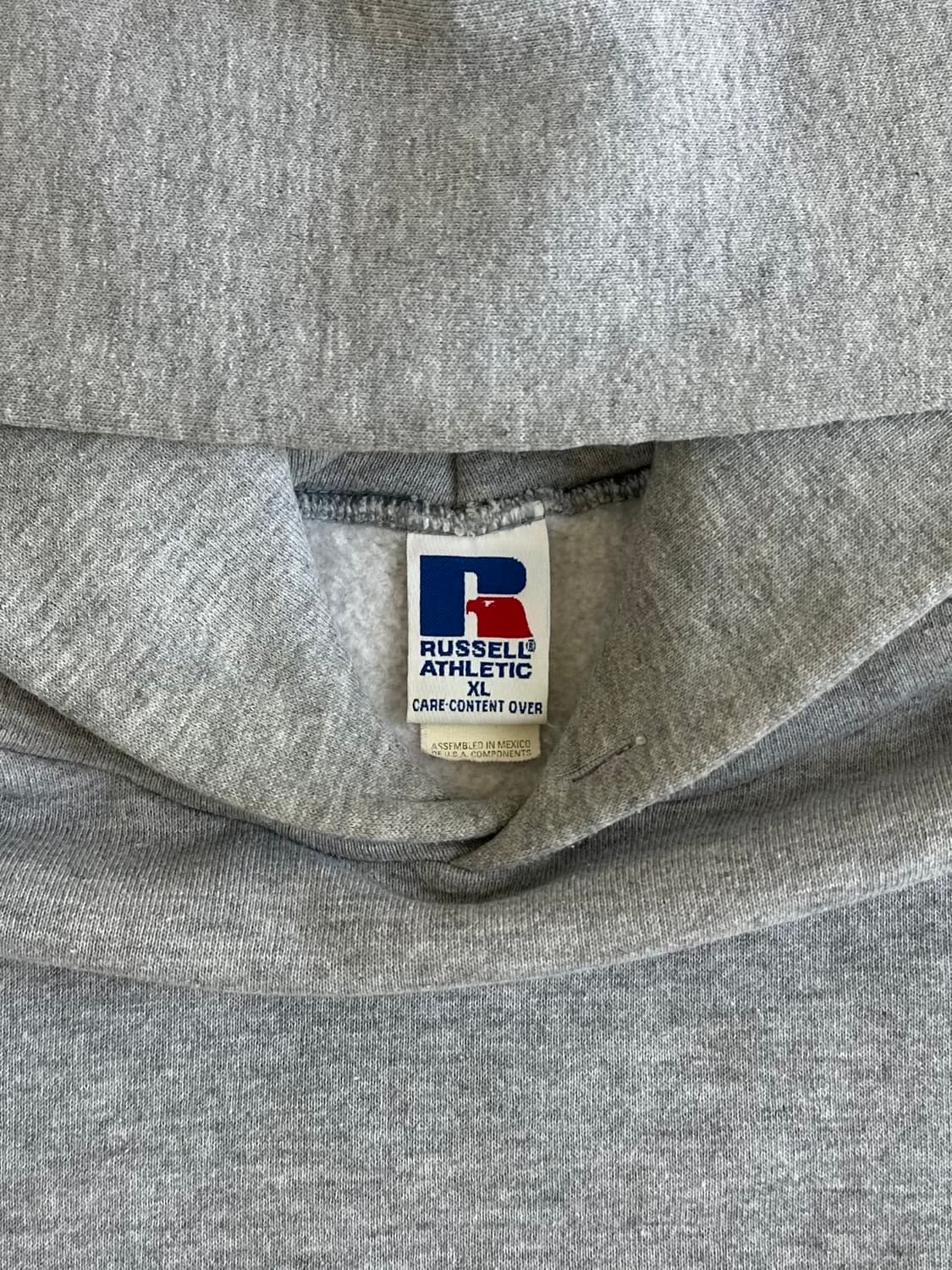 90s 빈티지 러셀 후드 그레이 XL 상품이미지3