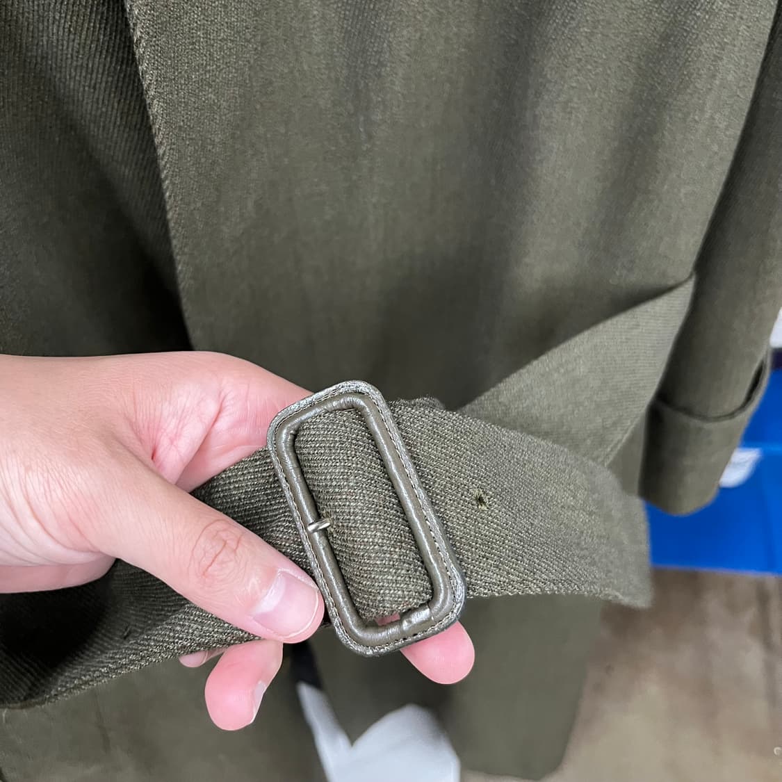 버버리 싱글 발마칸 울코트 105 상품이미지4