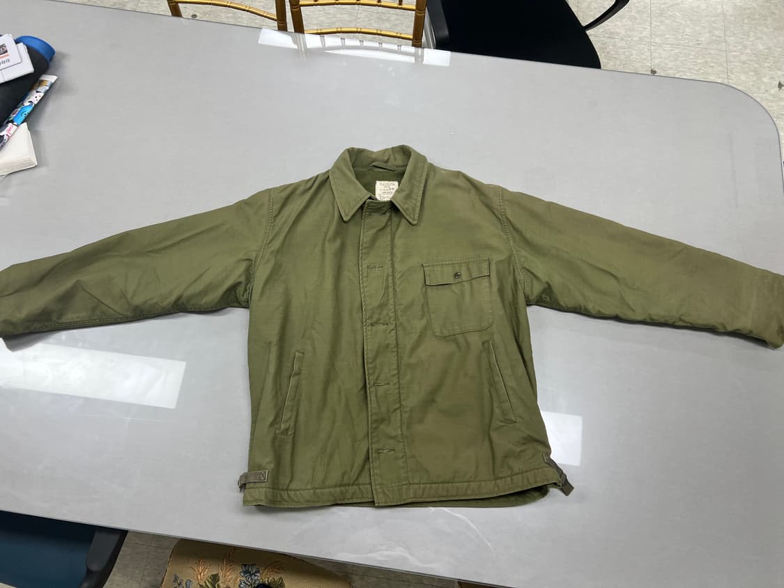 미해군 A-2 덱자켓 L 상품이미지1