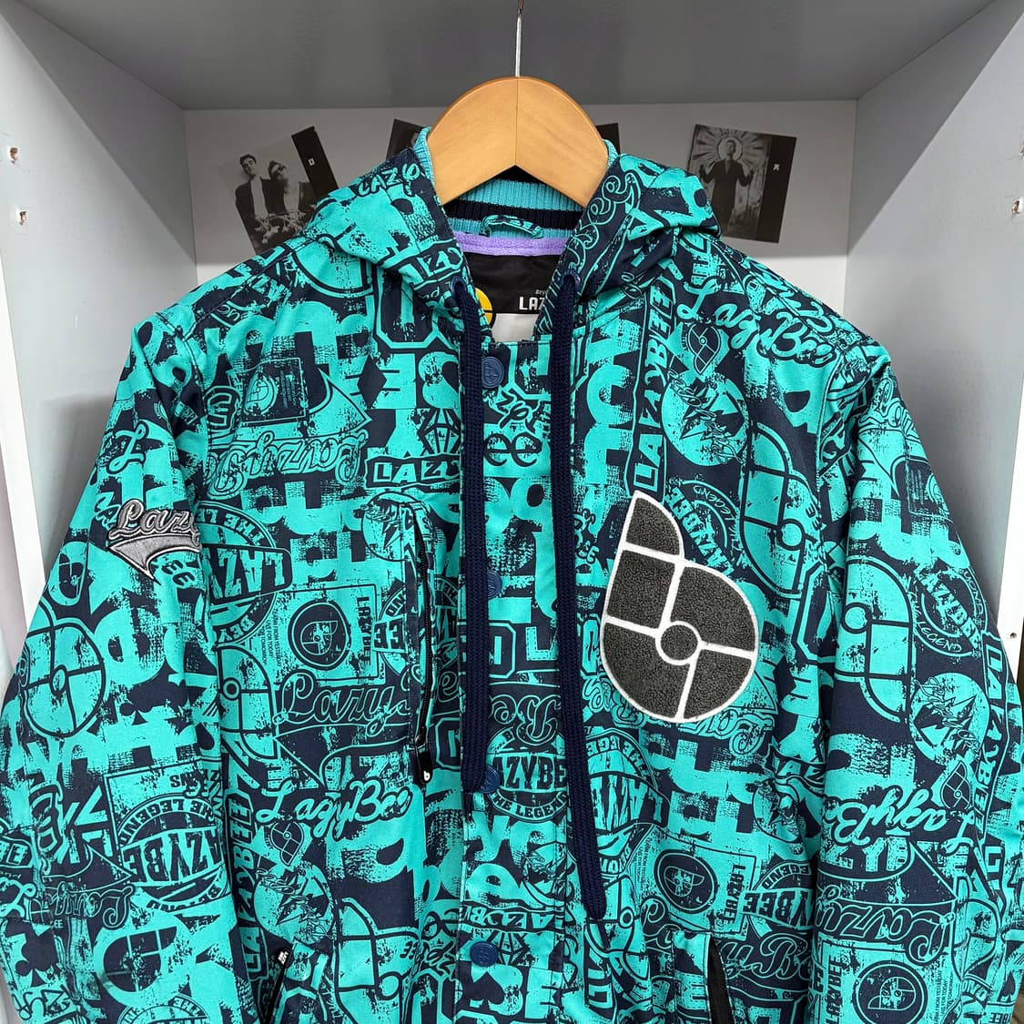 (L) 레이지비 올오버 프린팅 올드스쿨 스키 점퍼 상품이미지2