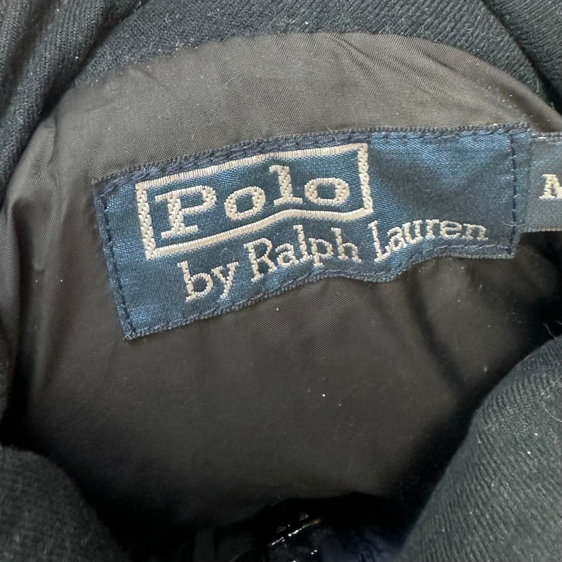 폴로 랄프로렌 네이비 나일론숏푸퍼패딩 M 상품이미지3