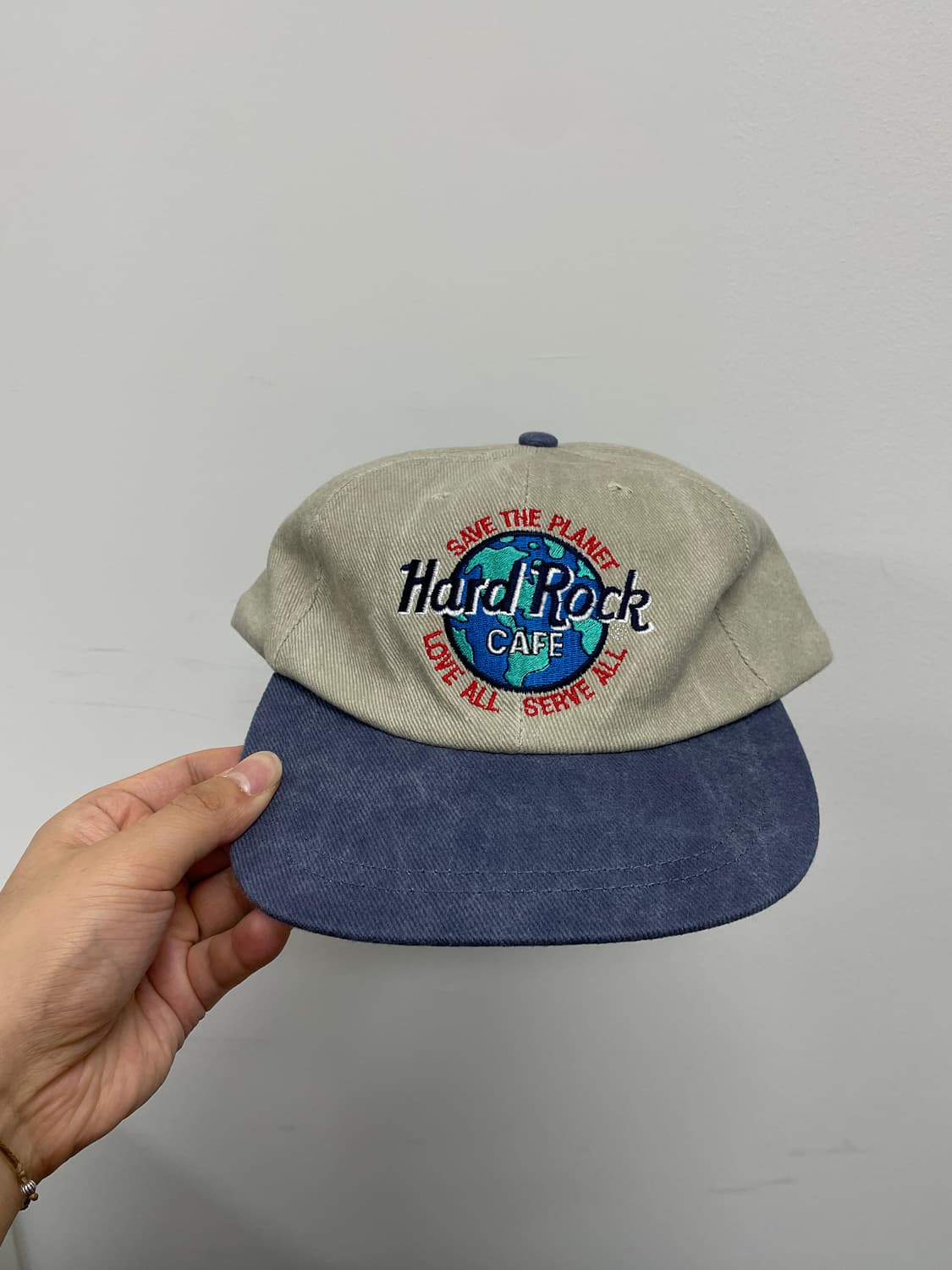 hard rock cafe two tone ballcap 상품이미지1
