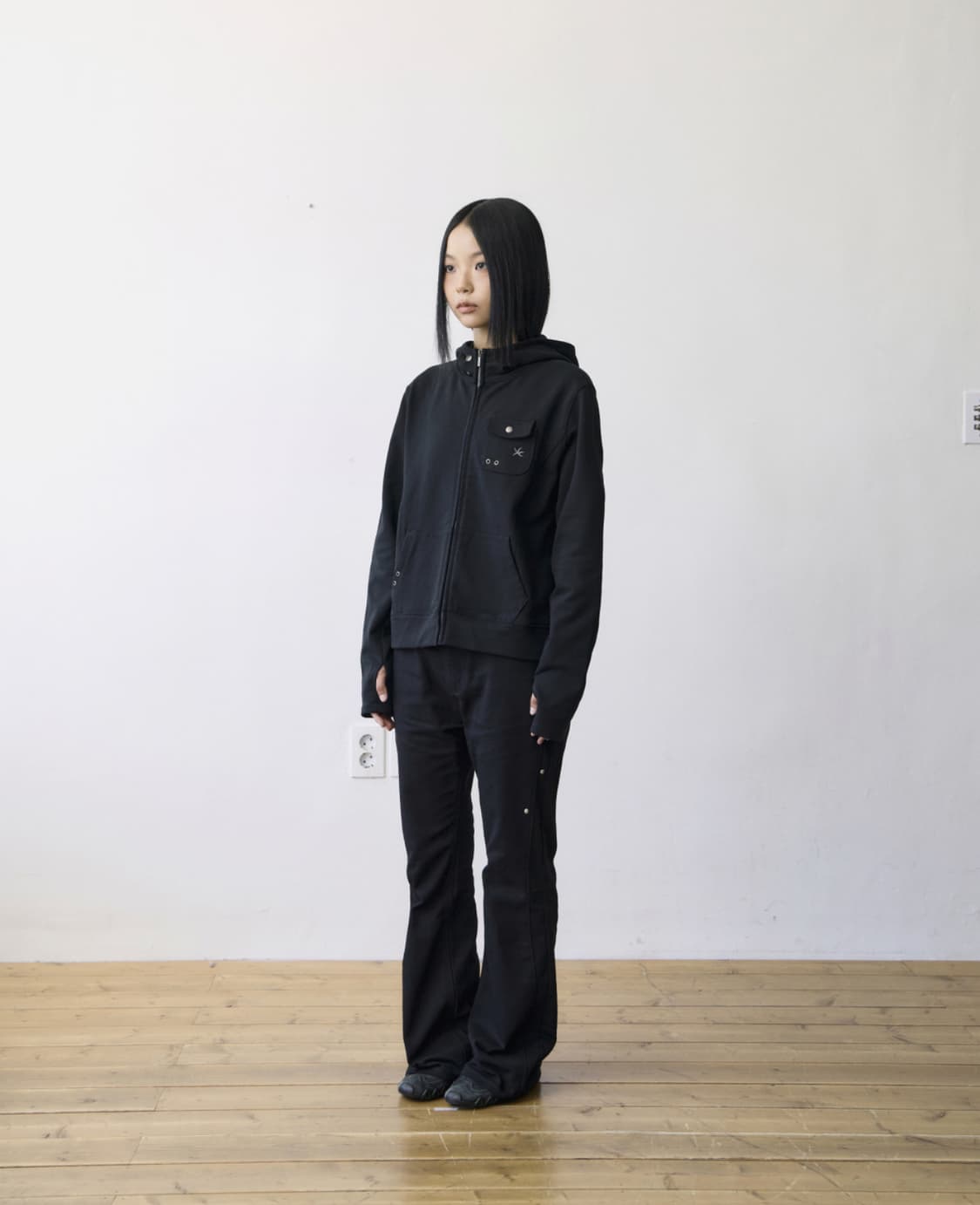 더콜디스트모먼트 TCM easy pocket hooded zip-up M 상품이미지3