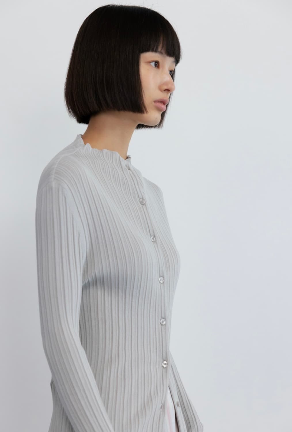 지비에이치 플리츠 가디건 상품이미지2